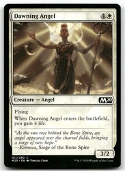 Dawning Angel 11/280 Core Set 2020 M20 MTG