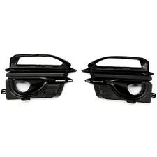 Pair Fog Light Cover Driving Lamp Bezel Trim For Infiniti Q50 Sport 14 15 16 17