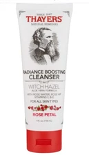 THAYERS Rose Petal Radiance Boosting Cleanser Witch Hazel Vitamin C  Vitamin E
