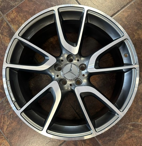 20'' Wheels fit Mercedes S550 CLS S63 E350 Gunmetal Machine Tires GLC E350 S63 - Picture 2 of 5