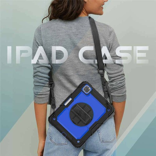 Kids Heavy Duty Rugged Stand Case Cover For iPad 7/8/9th Air4/5 2022 Pro 11 12.9 - Picture 107 of 118