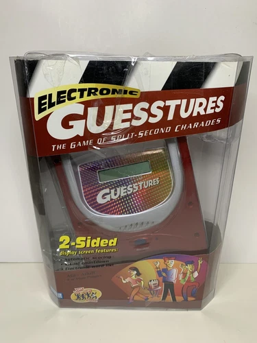 Hasbro 2005 Electronic Guesstures Game 2 Sided Display Parker Brothers