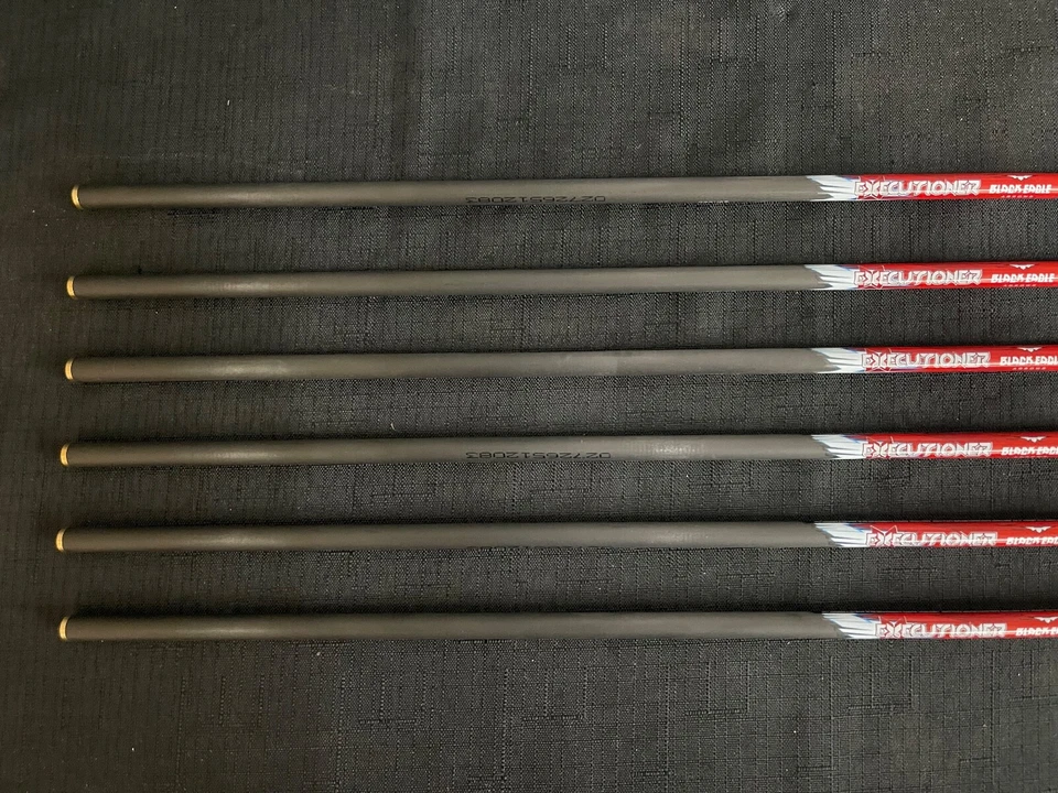 Pernos de ballesta Black Eagle Executioner 20" .003 3" plegados 1/2 docena TOTALMENTE NUEVOS Foto 3 de 4