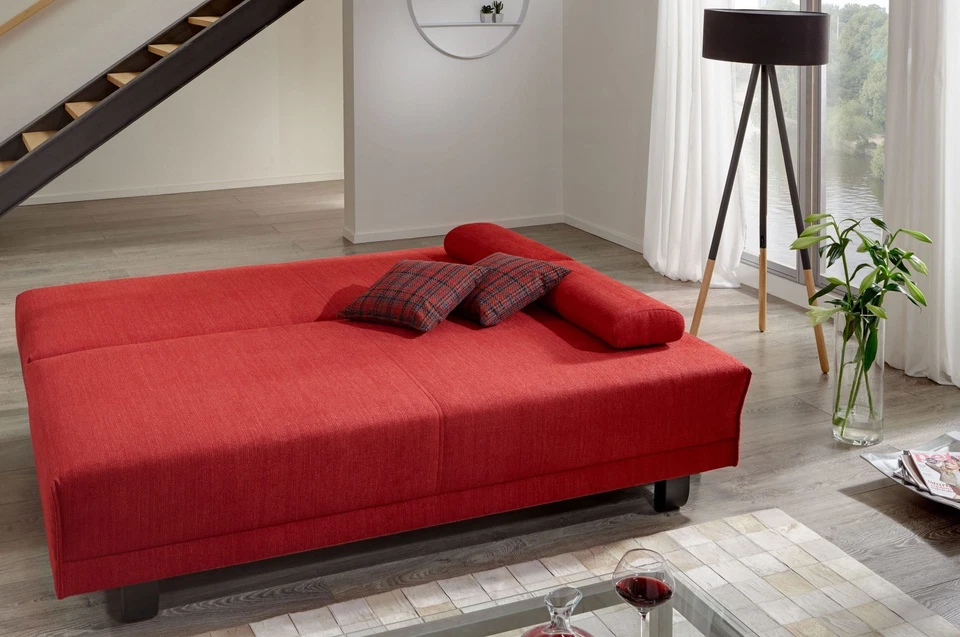 Nehl Grace Schlafsofa Querschläfer Sofa mit Bettfunktion Schlafcouch Zweisitzer - Bild 2 von 4