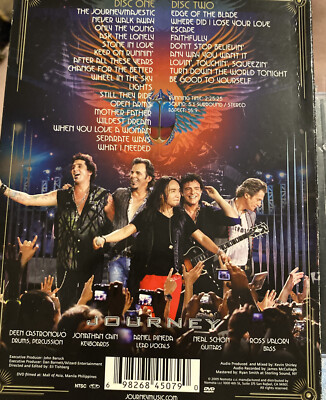 Journey Live in Manila DVD | eBay