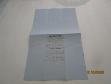 HENRY CLAY COOKE  ALSTEAD NH J WILLIAM COOKE JAN 12 1855  WARENTEE DEED EPHEMERA