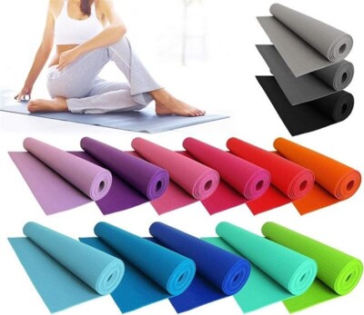 TRESKO® Tappetino Per Yoga 185 X 60 Cm E 190 X 100 Cm Pilates - Foto 3