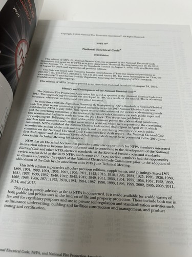 National Electrical Code NEC Book NFPA 70 2020-2023-NEW - Picture 5 of 6