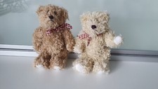 2 Stück Plüschbären Kuscheltier Stofftier Teddy Teddybär Plüschtier weich 20cm