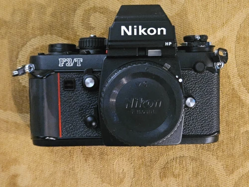 Nikon F3T Titanium body BLACK finish F3/T HP professional film camera