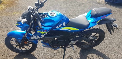 SUZUKI GSX-S125 Tourer ABS 1. Hand XAL9 DL32 Blau YSF TÜV 09.2025 Kettensatz NEU - Bild 2 von 15