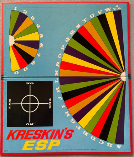 Juego de mesa Kreskin's ESP - Milton Bradley - 1966 - 100% completo - Imagen 3 de 5
