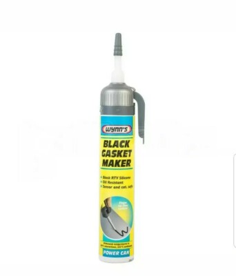 Wynn's schwarze Dichtungsmaschine RTV Silikon ölbeständig Power Can Filler 200ml  
