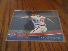 CORY RASMUS AUTOGRAPHED CARD