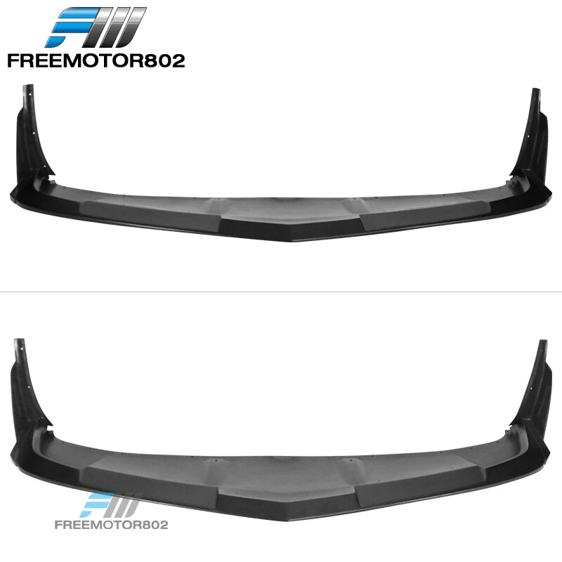 Se adapta a labio de parachoques delantero Chevrolet Camaro SS 14-15 + winglets sin pintar estilo PU 1LE Foto 2 de 4