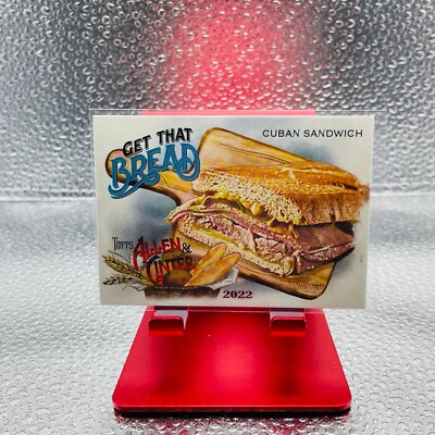 2022 Topps Allen & Ginter #GTB-5 Cuban Sandwich Get That Bread
