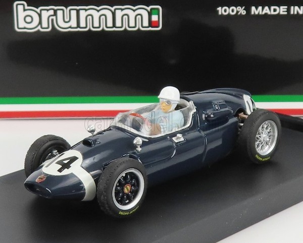 Brumm 1/43 Cooper F1 T51 14 Winner Italy Gp 1959 Moss Static Diecast Model-image