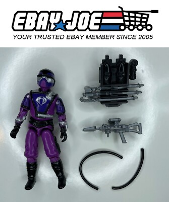 1987 GI Joe TECHNO VIPER COBRA BATTLEFIELD TECHNICIAN V1 HASBRO 100% Complete!