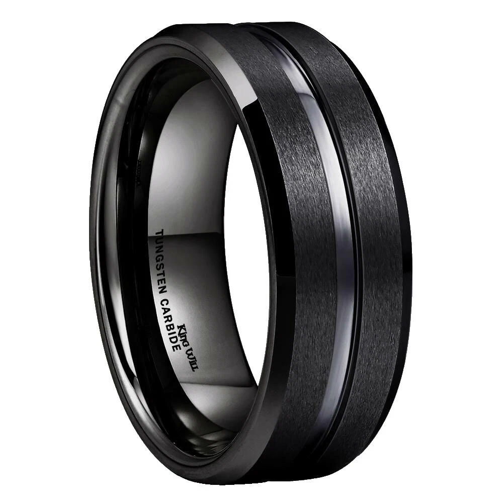 Tungsten Band Rings for Men 6.5 Ring
