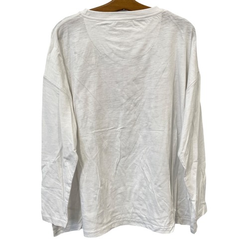 Pressbox University Of Arkansas Long Sleeve T Shirt Womens OS White College NEW - Picture 2 of 7