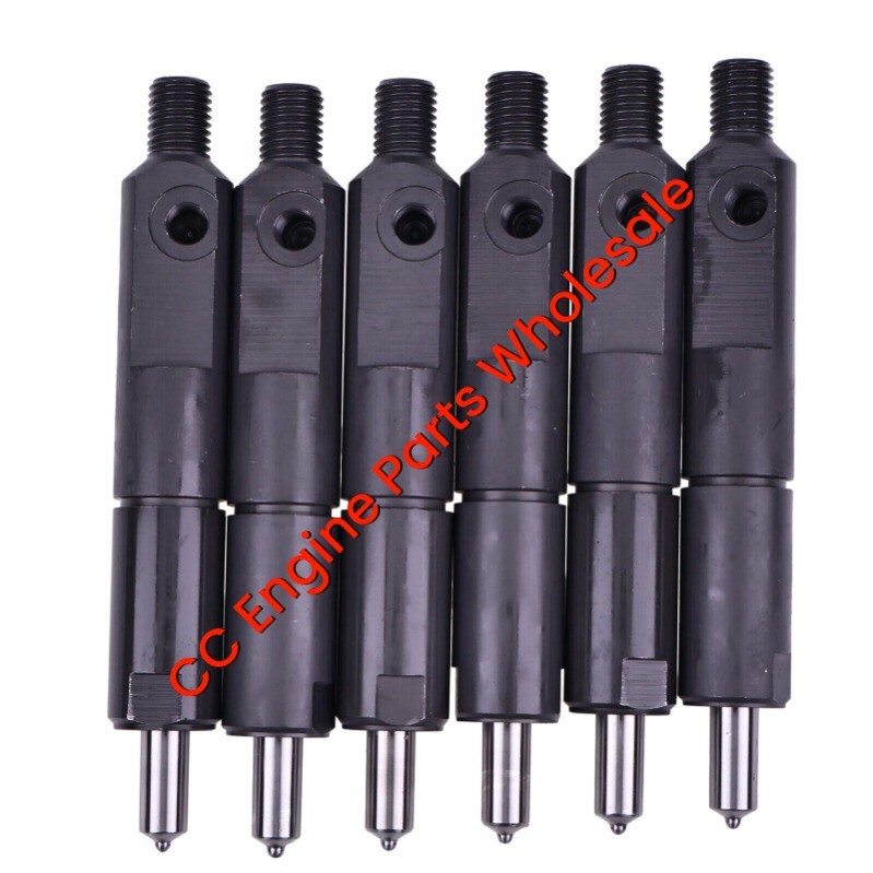 6pcs Fuel Injector 2645A026 for Perkins Engine T6.60 1006.6TW 1006.60T 1006-6