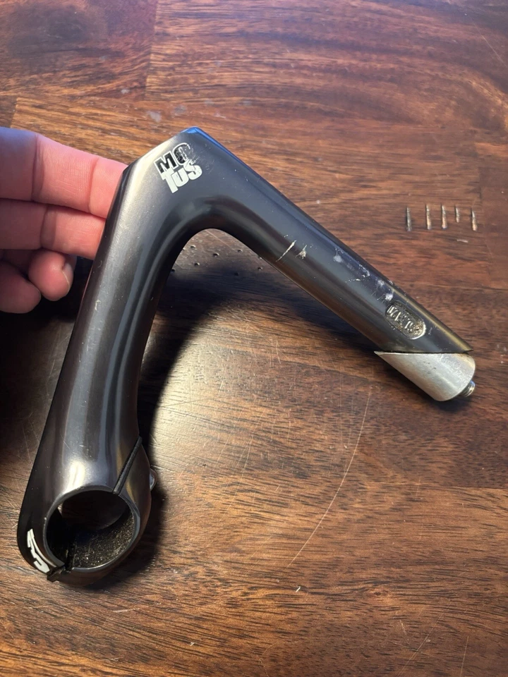 120mm 3T Motus Quill 1” Stem Made in Italy 22.2 mm Aluminium Foto 2 de 4