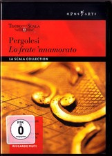 DVD PERGOLESI: LO FRATE 'NNAMORATO RICCARDO Nuccia Focile Corbelli MUTI La Scala