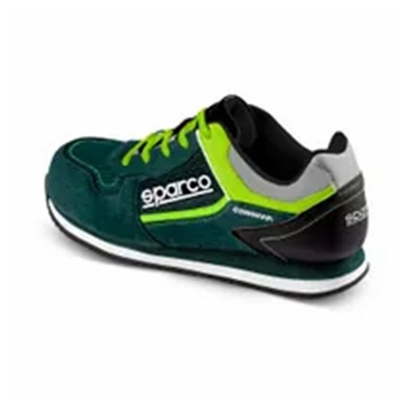 Scarpa bassa gymkhana seb s1p src verde scuro/lime tg.40 - sparco