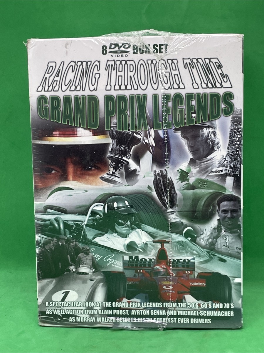 8 DVD box set Racing Through Time The Grand Prix Legends HILL MOSS