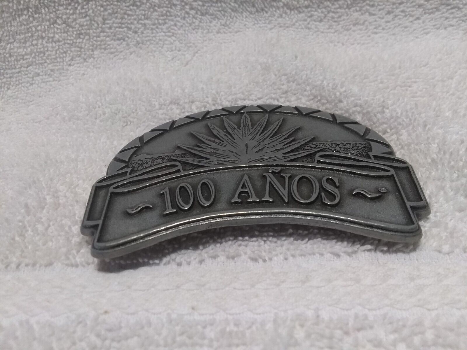 Tequila Brand 100 Anos Silver Sunburst Adverting … - image 5