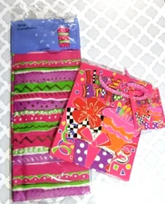 Happy Birthday Gift Bag & Pack of Tissue Paper Pink Coloration Fun General