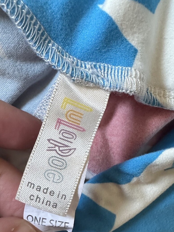 Lularoe Flag Leggings EUC red White Blue Stars Stripes OS eBay