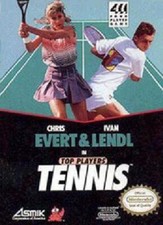 Top Players Tennis NES Good Condition Cartridge