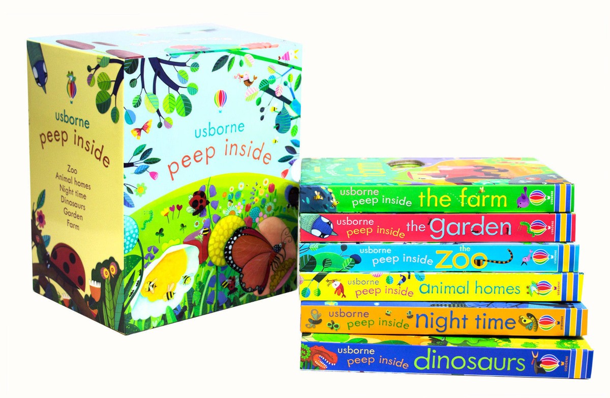 Usborne Peep Inside 絵本セット Usborne Peep Inside Collection 6 Books Box Set (Peep Inside
