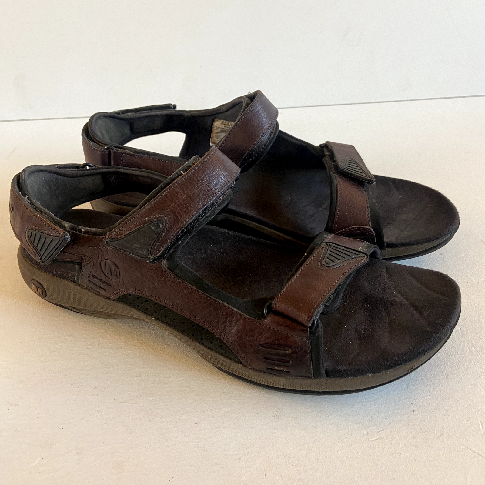 Scarpe sandali da uomo MERRELL Hemlock Chili Trail Runner marroni escursionismo J33153 taglia 11