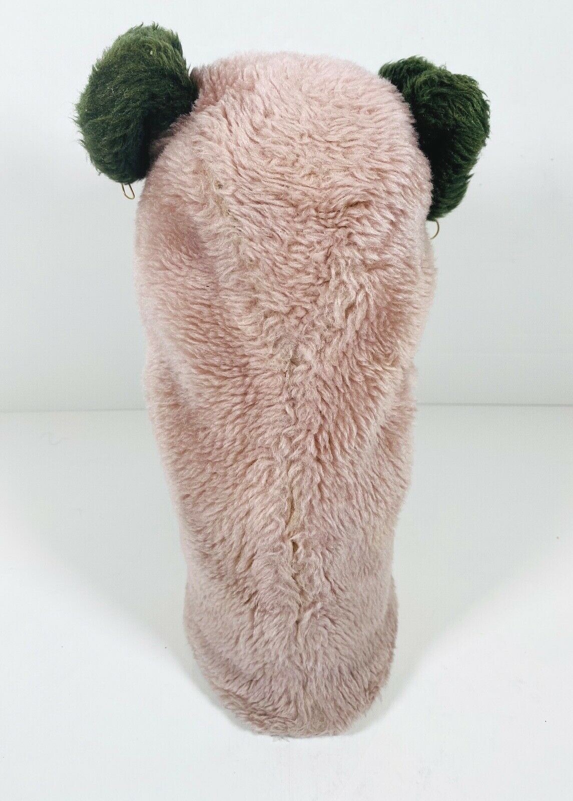 Daphne Golf Driver Headcover Brown Plush Bulldog Head Cover w/ added