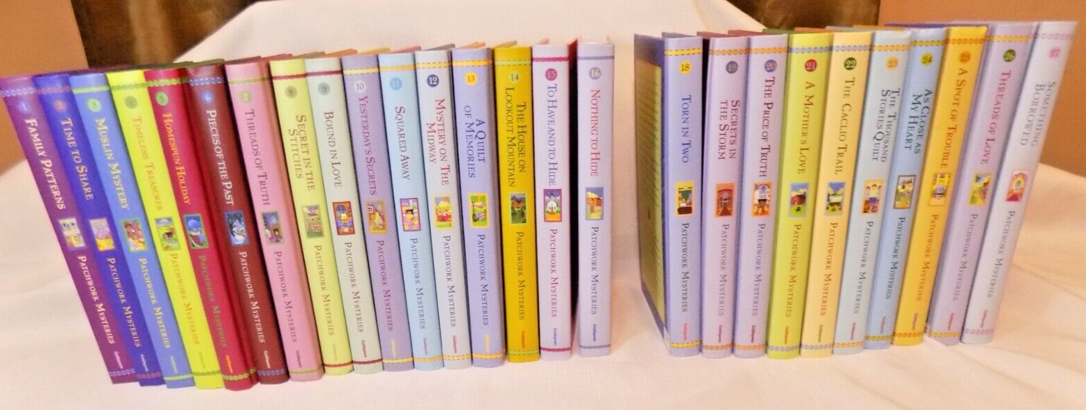 Guideposts PATCHWORK MYSTERIES Set of 26 Books (#1-27 Missing #17) NEAR ...