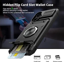 Boost Mobile Celero 3 5G 2024 360°Rotated Kickstand Heavy Duty Shockproof Case