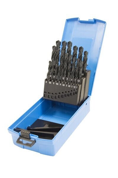Presto HSS Drill Set 1.0 - 13mm 25PC 09500M25 DIN 338 HELIX JOBBER DRILLS