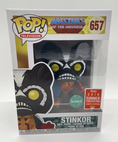 Funko POP Masters of The Universe Stinkor Scented 657 SDCC 2018 Exclusive MOTU