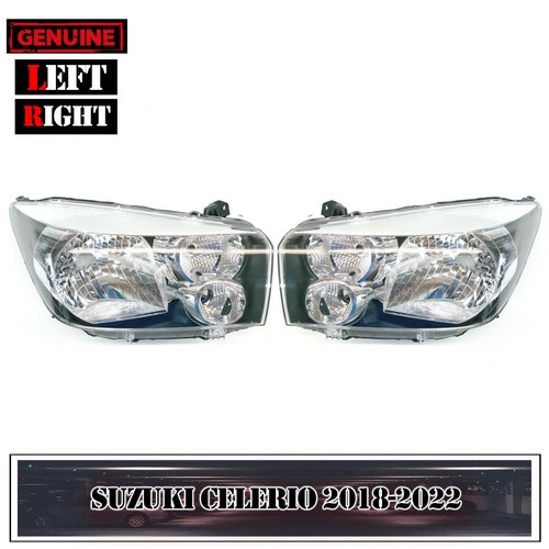 Head Lamp Light LH RH Pair For Suzuki Celerio 2018-2021 LF - Picture 2 of 7
