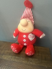 ziggy collectibles Red Outfit “my Heart Is Yours” Button Up PJS With Striped Hat ziggy collectibles Red Outfit “my Heart Is Yours” Button Up PJS With Striped Hat