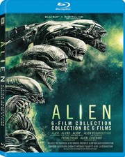  6D Alien 6 Film Collection Bilingual  Blu-Ray  Digital Copy Blu-Ray NEW