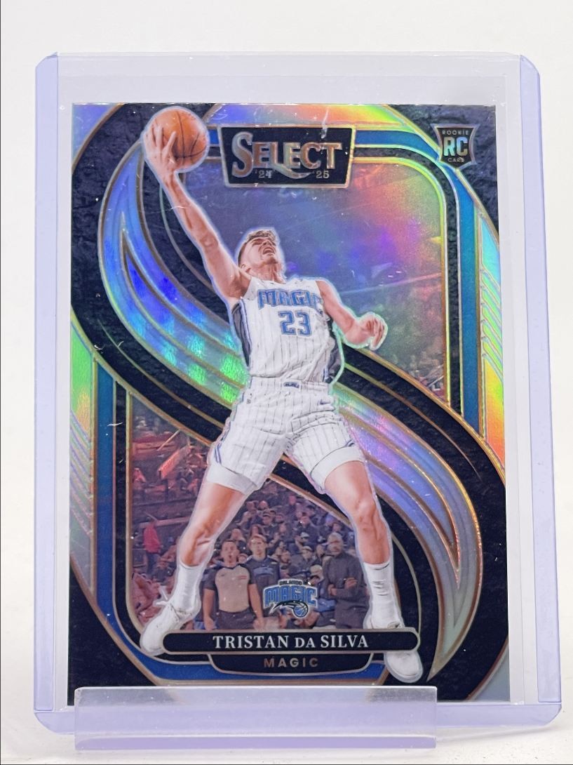 TRISTAN DA SILVA 2024-25 SELECT PREMIER ROOKIE SILVER PRIZM #167 A RC Q3185