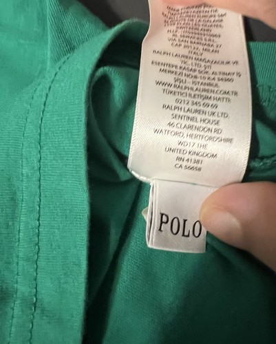 polo ralph lauren Boys Graphic Tshirt Size M(10-12) Green & Blue - Picture 11 of 16