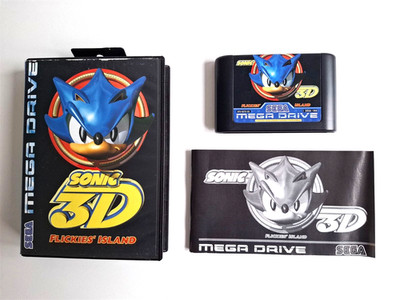 Original SEGA Mega Drive Spiel OVP boxed - Sonic 3D The Hedgehog - Sammlung
