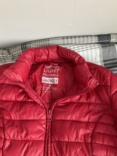 Women’s Red Primark Super Light Packable Jacket Size M 10-12