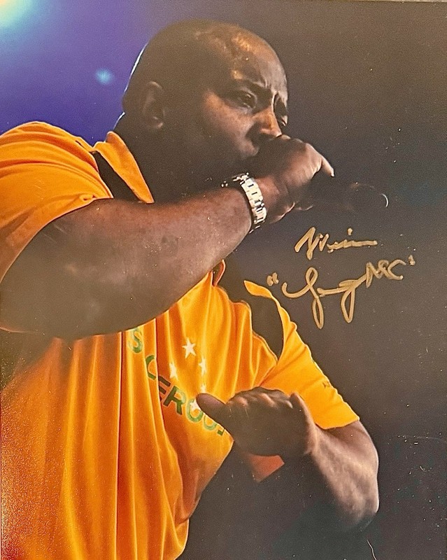 Young MC Autographed Signed Original 8x10 Photo 