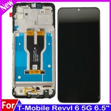 USA Replacement LCD Display Touch Screen Digitizer Frame For T-Mobile REVVL 6 5G