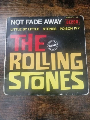 Vinyle 45t The Rolling Stones : Not Fade Away French EP 1964 - Photo 1/4